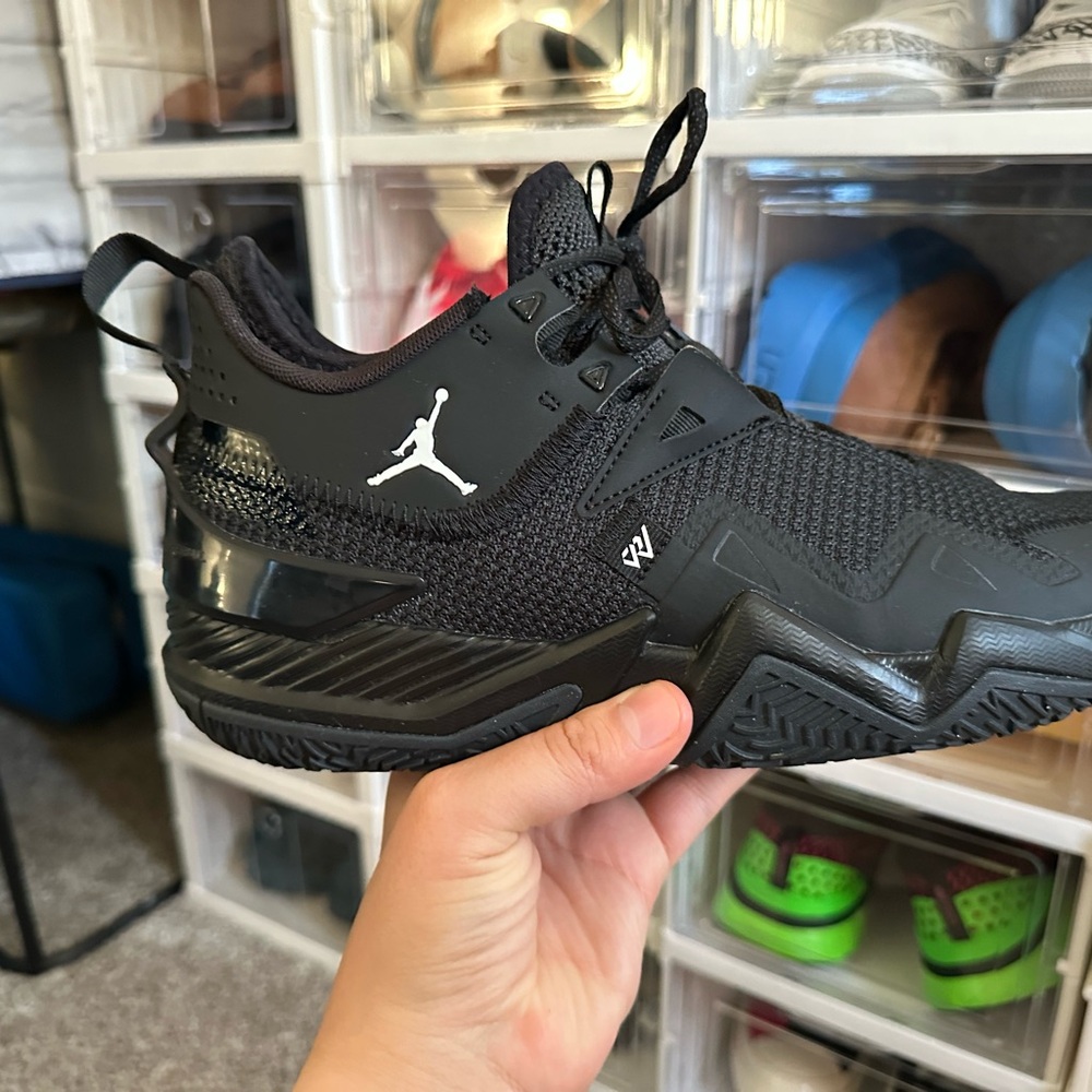 Jordan Black Boat Shoes